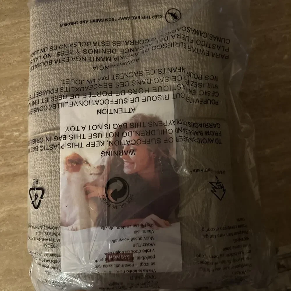 HOMBYS 100% Pure Flax Linen Blanket Queen Size 88